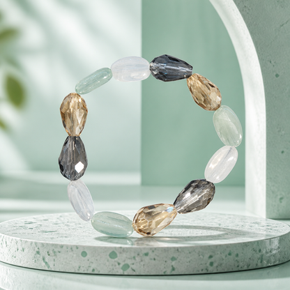 Pastel stone bracelet