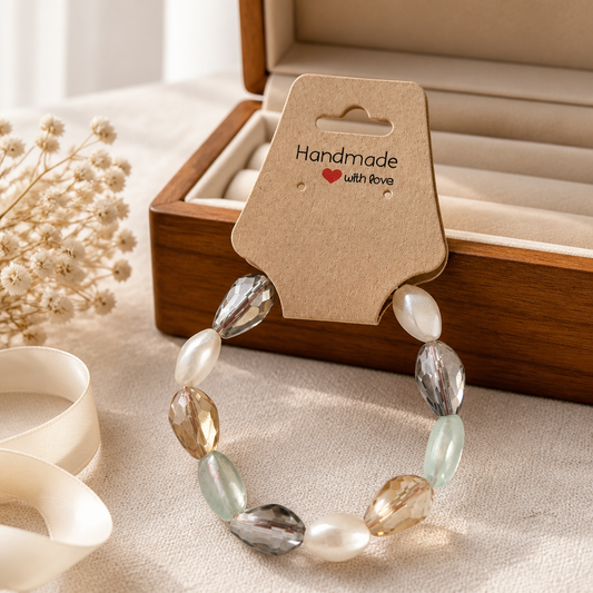 Pastel stone bracelet