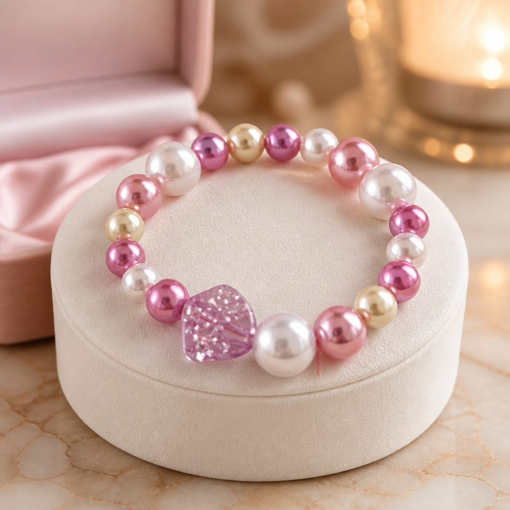 Pearl and Stone bracelet