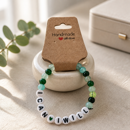 I can, I will bracelet